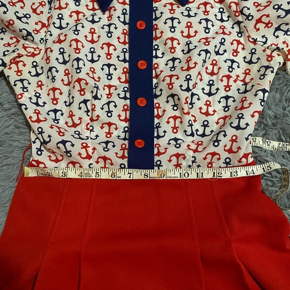 HOST PICK 🌟 Vintage one of a kind handmade anchor dress - Picture 6 of 12